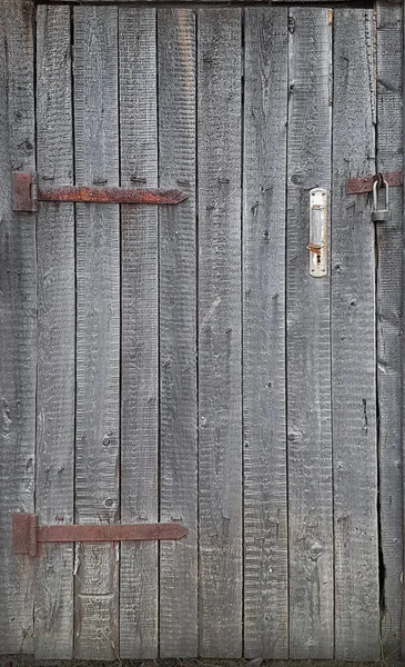 Staré Dřevěné Dveře Textura — Stock fotografie