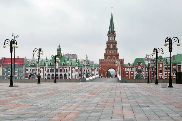 Visões Capital República Mari Cidade Yoshkar Ola Arquitetura Rússia — Fotografia de Stock