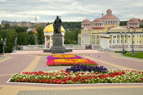 Památky Saransk Město Rusku Hlavní Město Republiky Mordovia — Stock fotografie