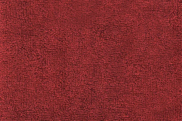 Bukleli kırmızı kumaş. Yumuşak tuval dokusu
