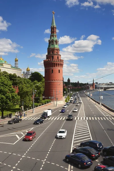 A torre de água do Kremlin de Moscou. Moscou, Rússia — Fotografia de Stock