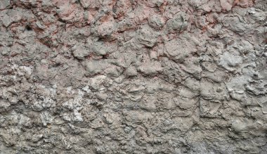 Dekoratif alçı beton parçalı gri duvar