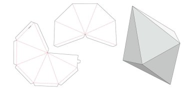 Mücevher kutusu öldü, şablon kesildi.