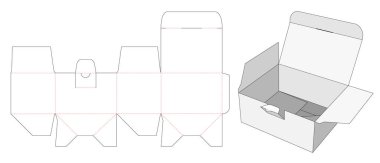 Kilitlenebilir paket kesme şablonu