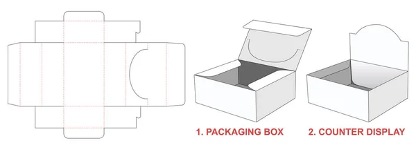 1 paketleme kutusunda 2 ölü şablon kes