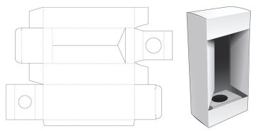 Perakende karton die şablon tasarımı