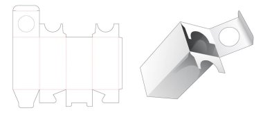 Kozmetik ambalaj die şablon tasarımı