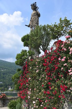 Tremezzo, İtalya - 26 Mayıs 2019 Villa Carlotta Bahçesi