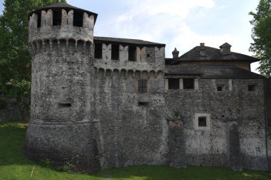 Locarno Kalesi 'nin manzarası