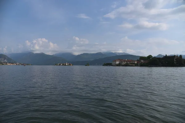 Vista Lago Maggiore Italia — Foto Stock