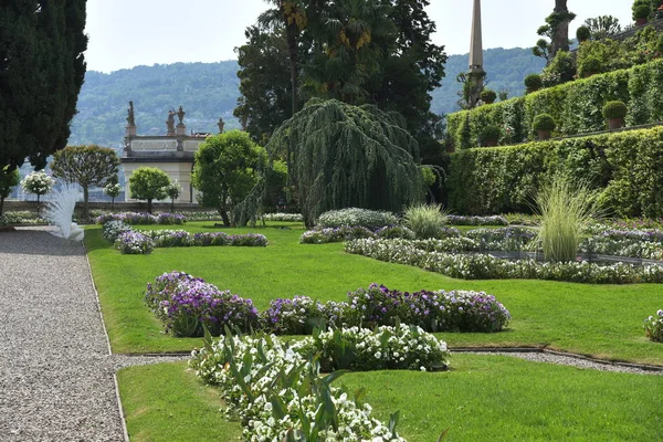 Tremezzo Italië Mei 2019 Uitzicht Tuin Van Villa Carlotta — Stockfoto