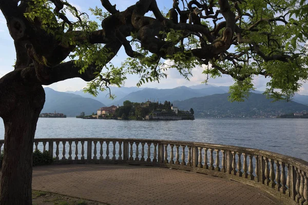 Vista Lago Maggiore Itália — Fotografia de Stock