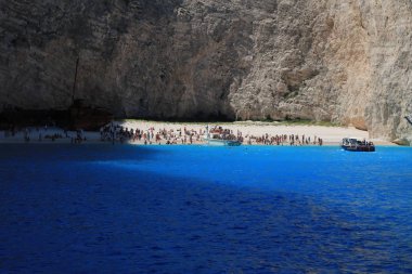 Navagio Plajı (Batık Plajı), Zakynthos Adası, Yunanistan