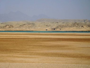 Ras Mohamed Milli Parkı 'nda deniz manzarası