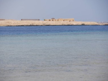 Ras Mohamed Milli Parkı 'nda deniz manzarası