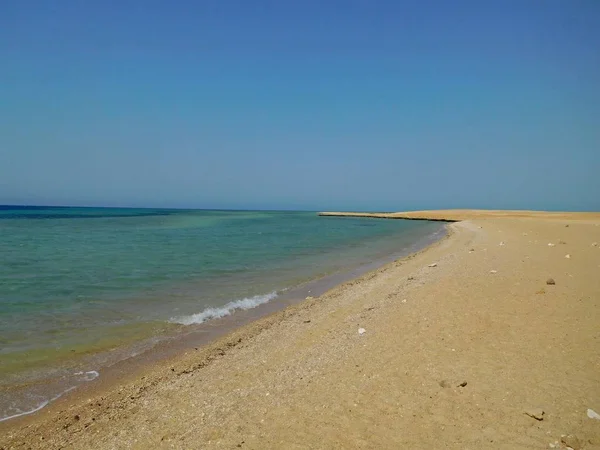 Θέα Στη Θάλασσα Στο Εθνικό Πάρκο Ras Mohamed — Φωτογραφία Αρχείου