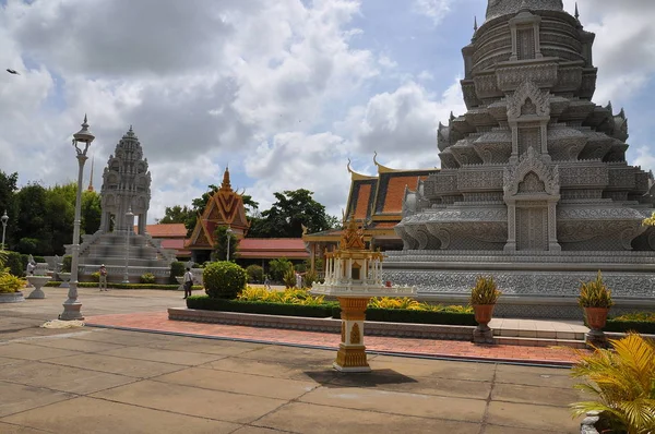 Palais Royal Pagode Argent Cambodge Phnom Penh — Photo