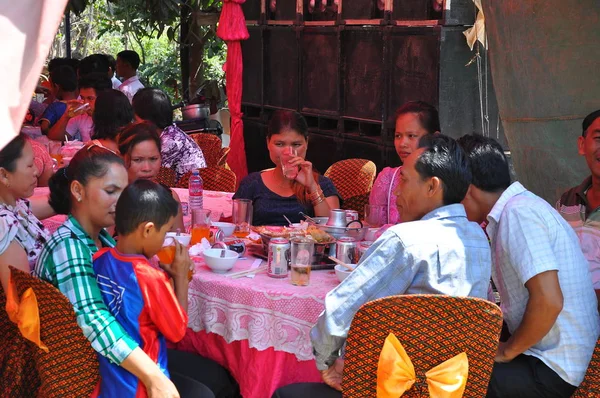 Siam Reap Kamboçya Yakınlarındaki Küçük Bir Köyde Hayat — Stok fotoğraf