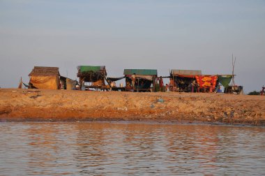 Chong Kneas Yüzen Köyü, Siem Reap, Kamboçya