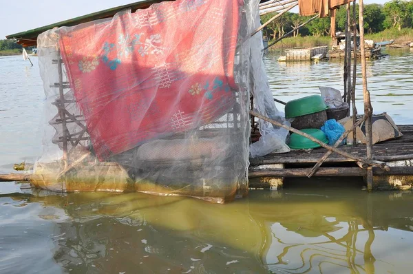 Chong Kneas Floating Village Siem Reap Cambodia — 스톡 사진