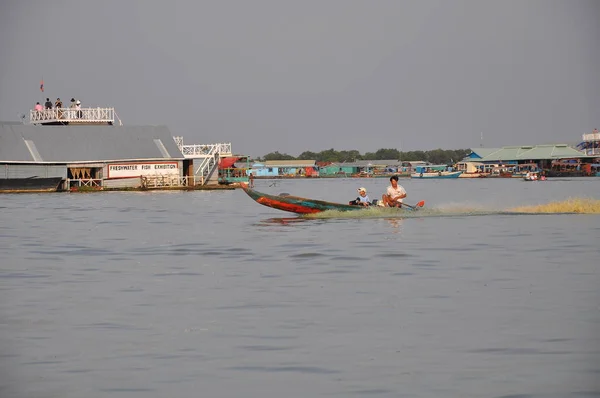 Chong Kneas Floating Village Siem Reap Cambodge — Photo