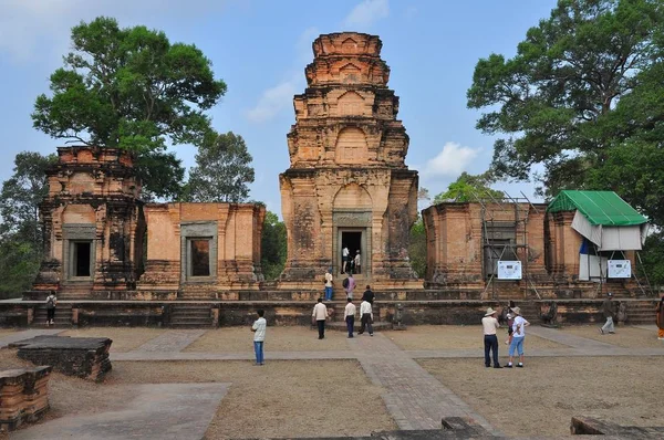 Utsikt Över Benteay Srei Temple Kambodja — Stockfoto