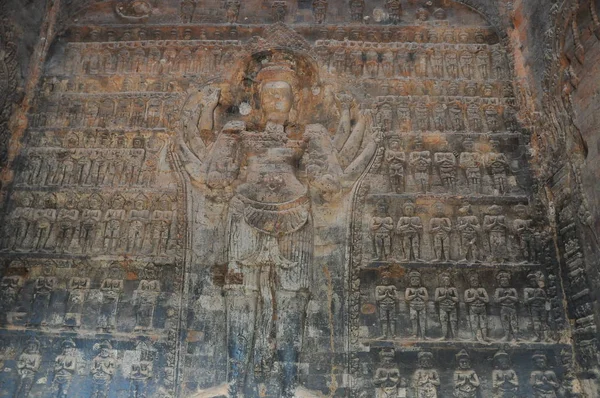Utsikt Över Benteay Srei Temple Kambodja — Stockfoto
