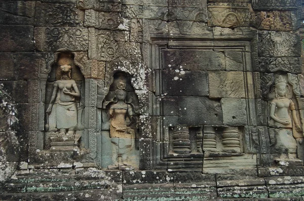 Vista Benteay Srei Temple Camboja — Fotografia de Stock