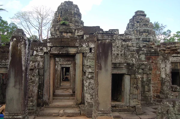 Blick Auf Den Benteay Srei Tempel Kambodscha — Stockfoto