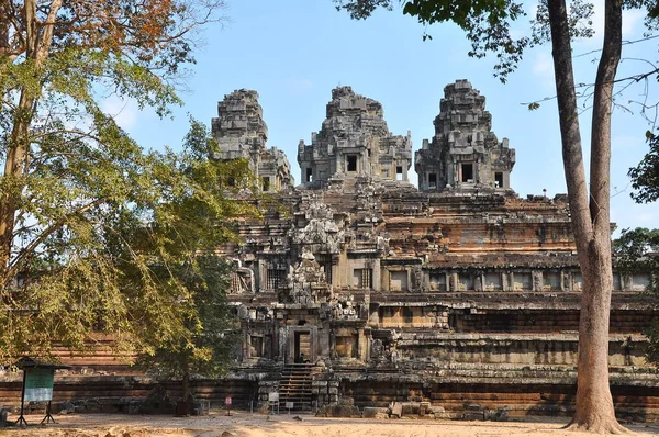 Panoramisch Uitzicht Oude Tempel Keo Cambodja — Stockfoto