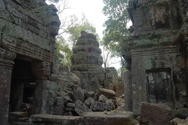 Prohm Tapınağının Antik Kalıntıları Kamboçya — Stok fotoğraf