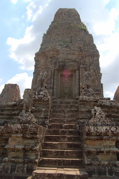 Vista Das Ruínas Templo Pre Rup Complexo Angkor Wat — Fotografia de Stock
