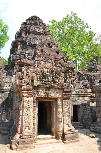 Uitzicht Som Tempel Cambodja — Stockfoto