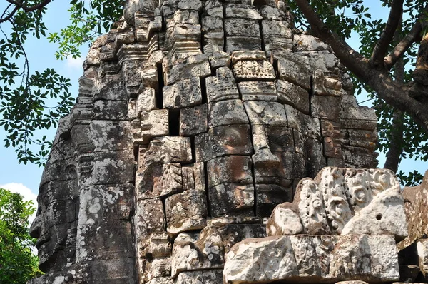 View Som Temple Cambodia — стоковое фото