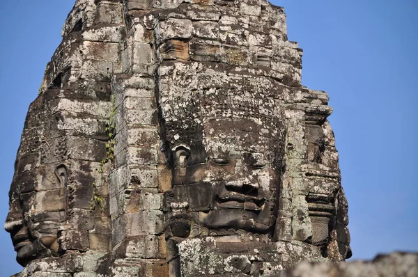 View Bayon Temple Siem Reap — Stock Photo, Image