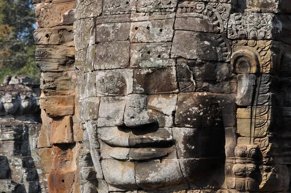 Pohled Chrám Bayon Siem Reap — Stock fotografie