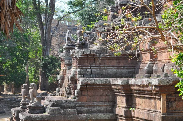 View Phimeanakas Temple Siam Reap Cambodia — стоковое фото