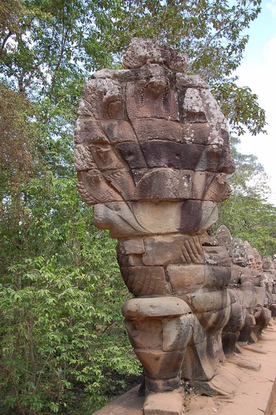 Pohled Chrám Phimeanakas Siam Reap Kambodža — Stock fotografie