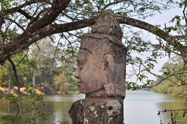 Pohled Chrám Phimeanakas Siam Reap Kambodža — Stock fotografie