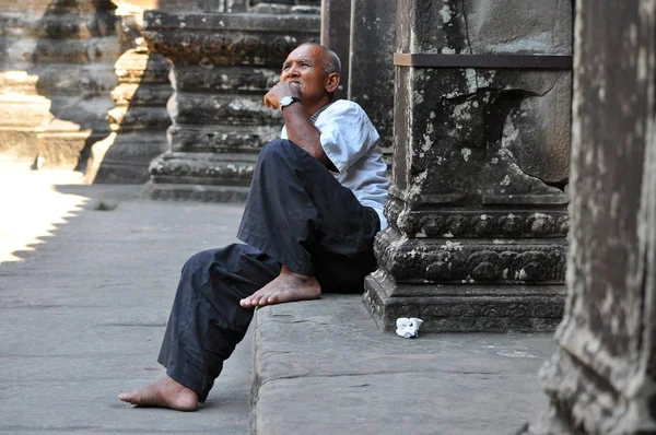 Veduta Del Tempio Angkor Wat Cambogia — Foto Stock