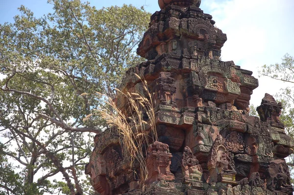 Vista Templo Benteay Srei Siam Reap Camboja — Fotografia de Stock