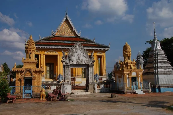 Temple Wat Vil Dans Centre Ville Battambang — Photo