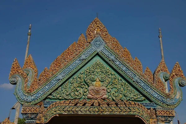 Tempio Wat Vil Nel Centro Della Città Battambang — Foto Stock