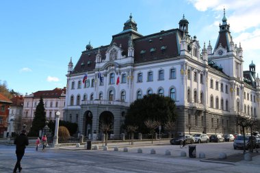 Ljubljana 'da güzel bir mimari