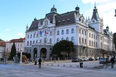Ljubljana 'da güzel bir mimari