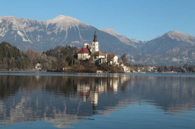 Slovenya 'da göl kanadı