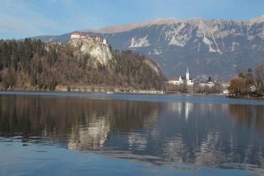 Slovenya 'da göl kanadı