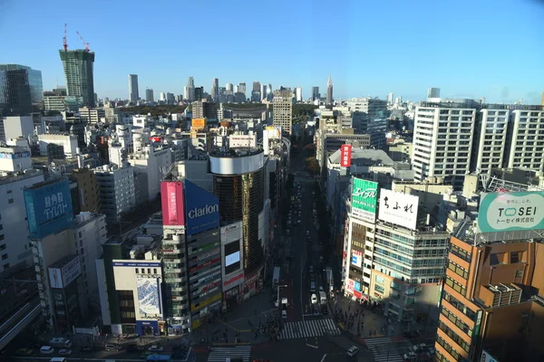 Street View Shibuya District — 스톡 사진