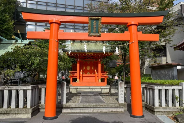 Άνθρωποι Στο Kanda Shrine Τόκιο — Φωτογραφία Αρχείου