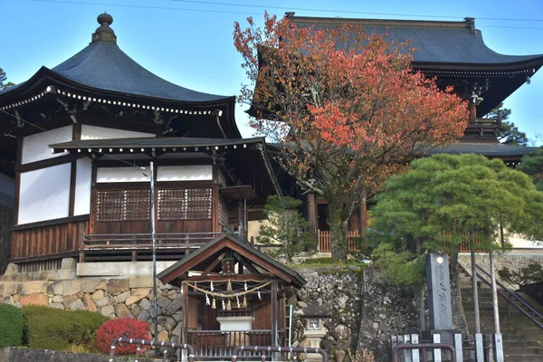 Schöne Herbstszene Takayama Japan — Stockfoto